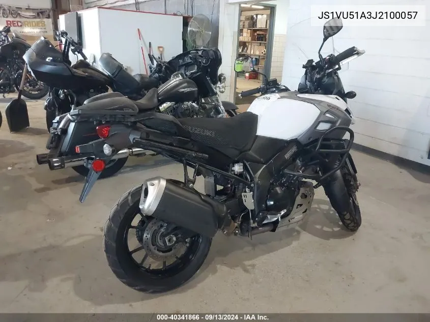 2018 Suzuki Dl1000 A/X VIN: JS1VU51A3J2100057 Lot: 40341866