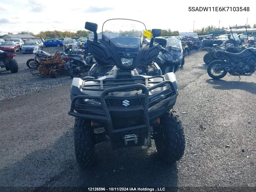 5SADW11E6K7103548 2019 Suzuki Lt-A750 Xp