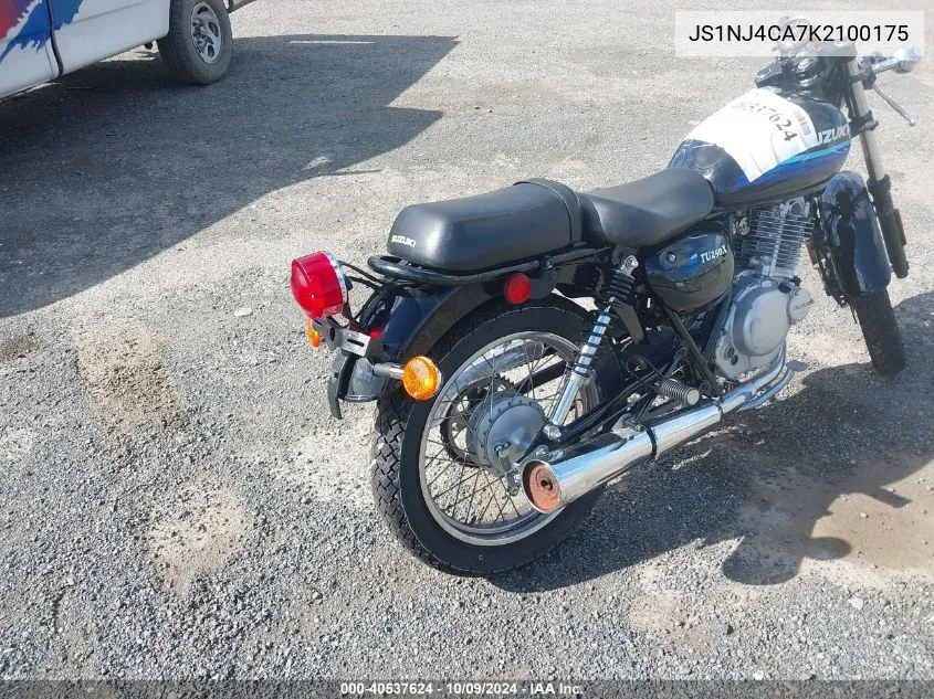 JS1NJ4CA7K2100175 2019 Suzuki Tu250 X