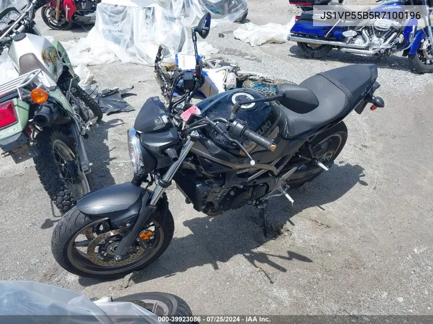 2024 Suzuki Sv650 A/X VIN: JS1VP55B5R7100196 Lot: 39923086