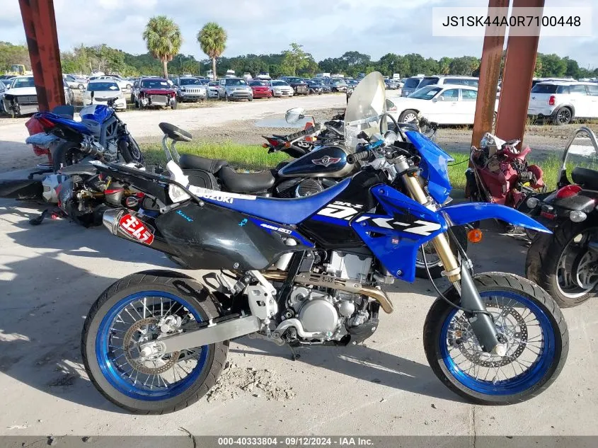 2024 Suzuki Dr-Z400 Sm VIN: JS1SK44A0R7100448 Lot: 40333804