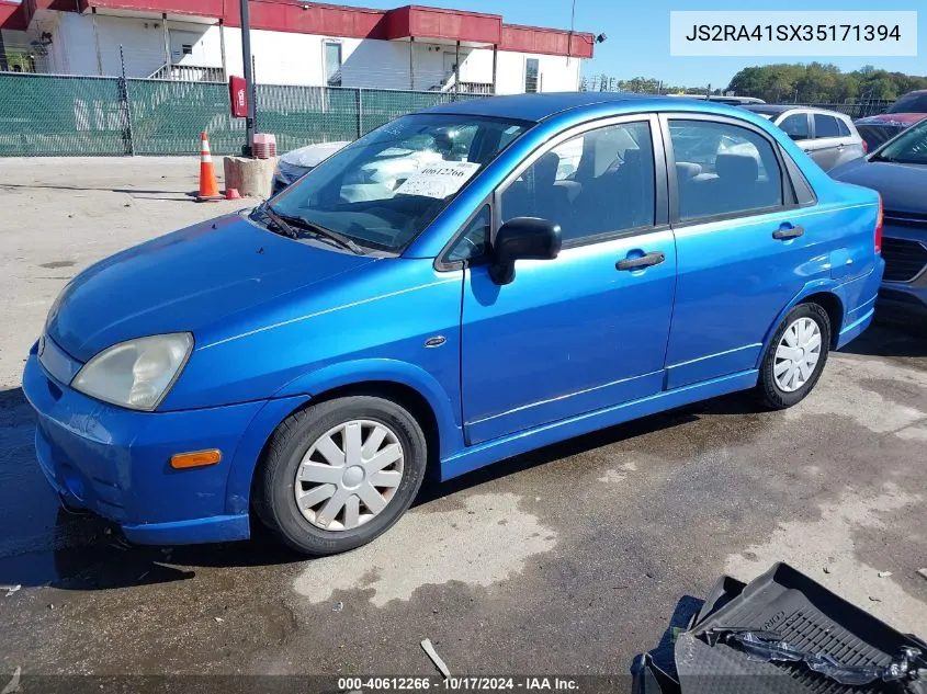 JS2RA41SX35171394 2003 Suzuki Aerio Gs/S