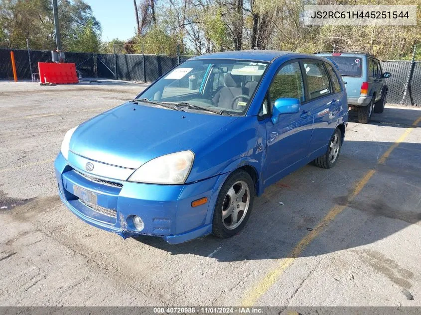 2004 Suzuki Aerio Sx VIN: JS2RC61H445251544 Lot: 40720988