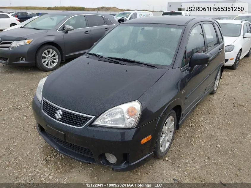 2006 Suzuki Aerio VIN: JS2RD61H565351250 Lot: 12122041