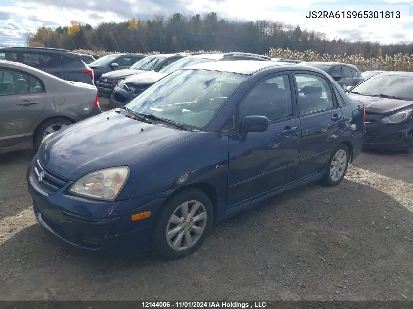 2006 Suzuki Aerio VIN: JS2RA61S965301813 Lot: 12144006