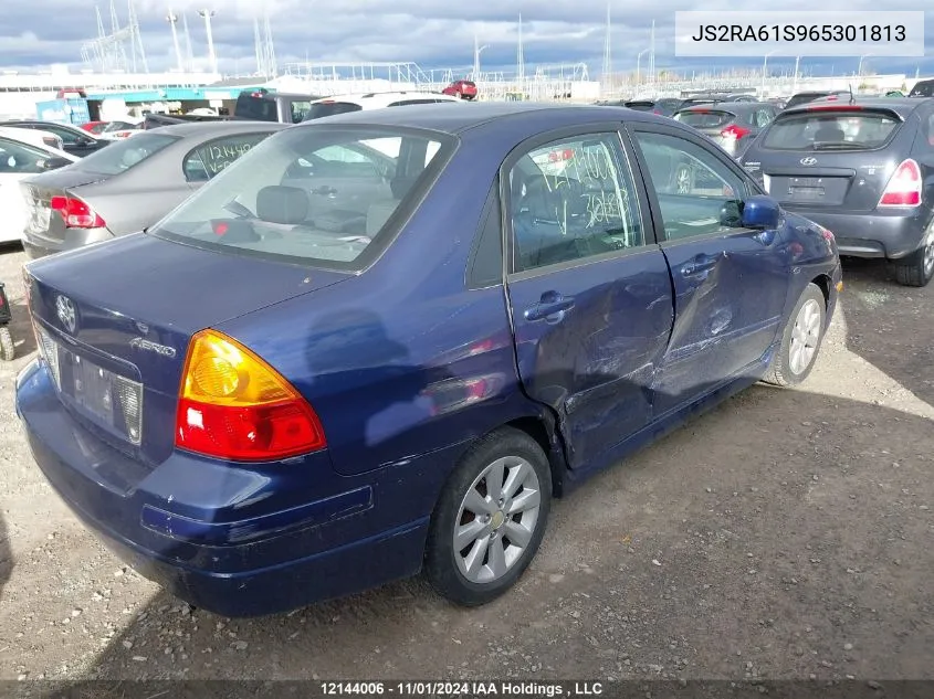 2006 Suzuki Aerio VIN: JS2RA61S965301813 Lot: 12144006