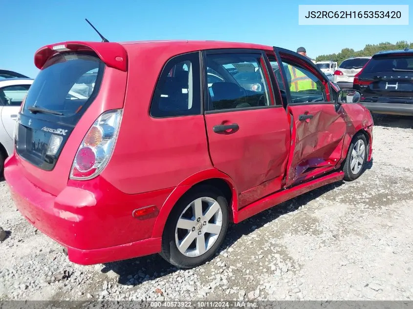 2006 Suzuki Aerio Sx Premium VIN: JS2RC62H165353420 Lot: 40573922