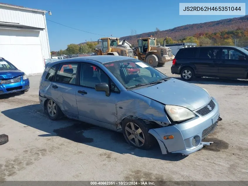 2006 Suzuki Aerio Sx Premium VIN: JS2RD62H465351044 Lot: 40662351