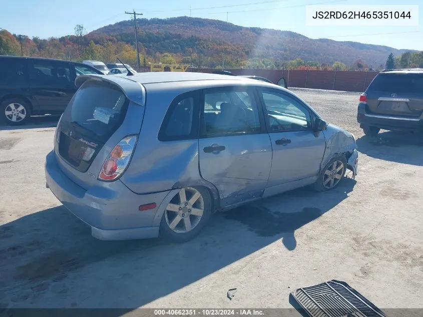 2006 Suzuki Aerio Sx Premium VIN: JS2RD62H465351044 Lot: 40662351