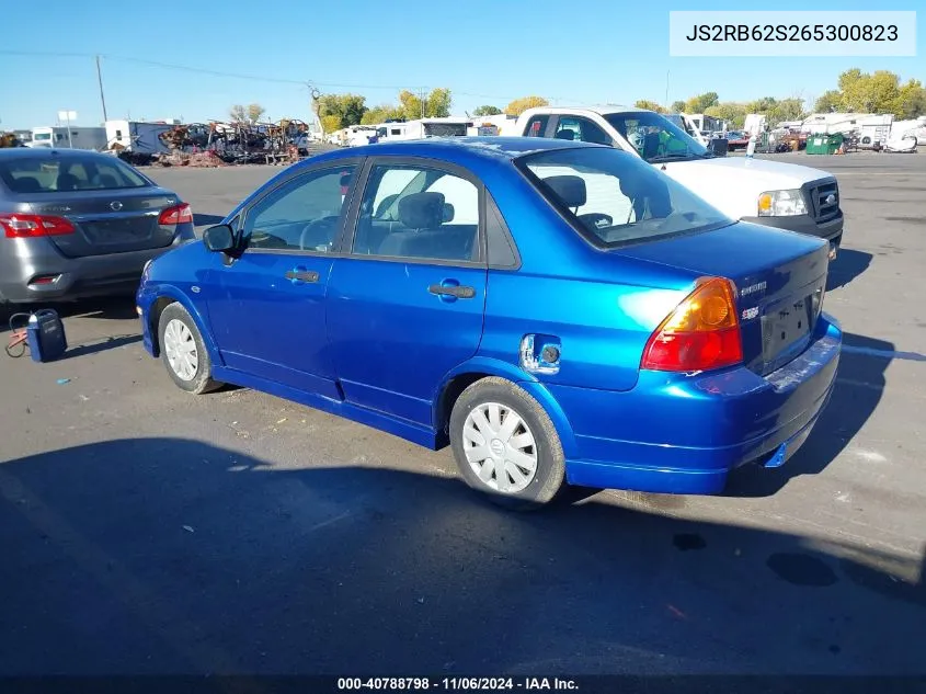 2006 Suzuki Aerio Premium VIN: JS2RB62S265300823 Lot: 40788798