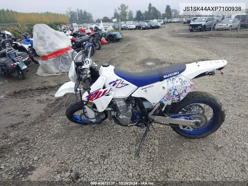 2023 Suzuki Dr-Z400 Sm VIN: JS1SK44AXP7100938 Lot: 40673137