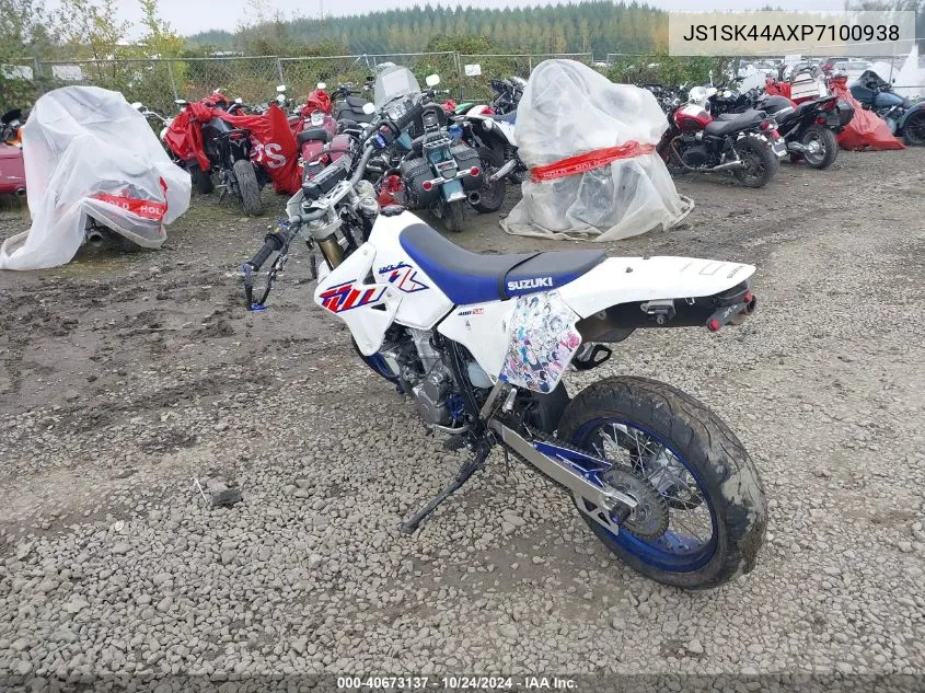 2023 Suzuki Dr-Z400 Sm VIN: JS1SK44AXP7100938 Lot: 40673137