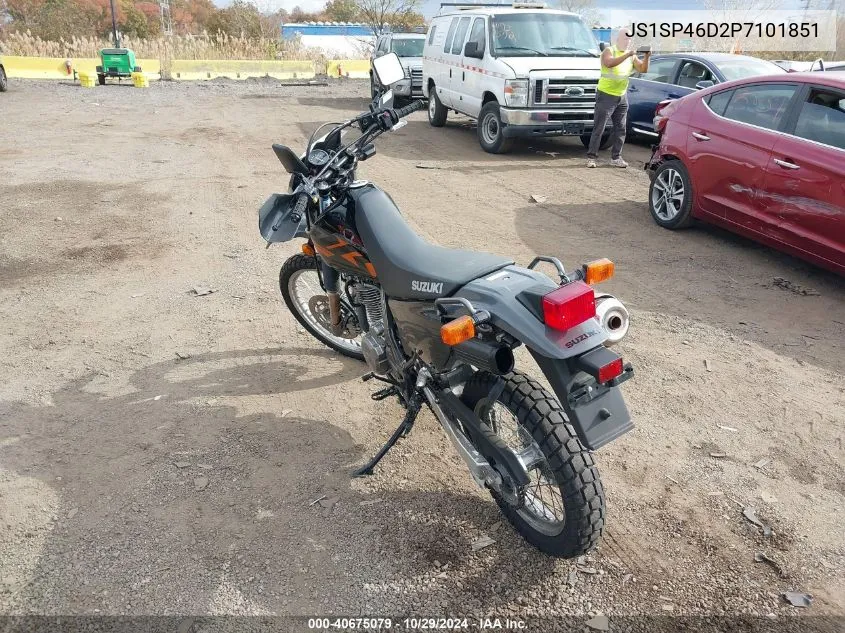 2023 Suzuki Dr650 Se VIN: JS1SP46D2P7101851 Lot: 40675079