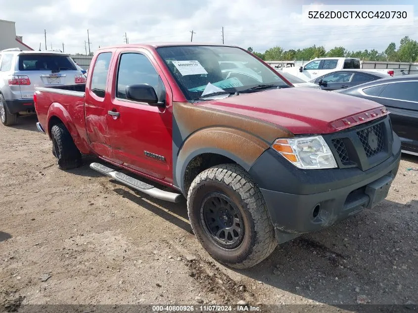 2012 Suzuki Equator Premium VIN: 5Z62D0CTXCC420730 Lot: 40800926