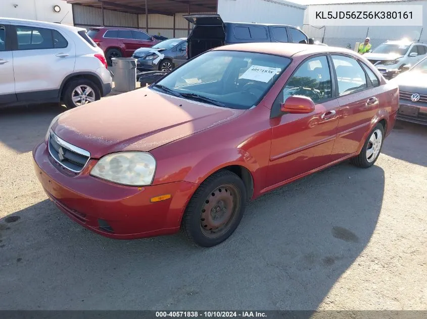 KL5JD56Z56K380161 2006 Suzuki Forenza