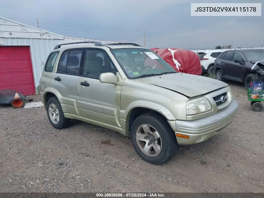 JS3TD62V9X4115178 1999 Suzuki Grand Vitara Jlx/Jlx+