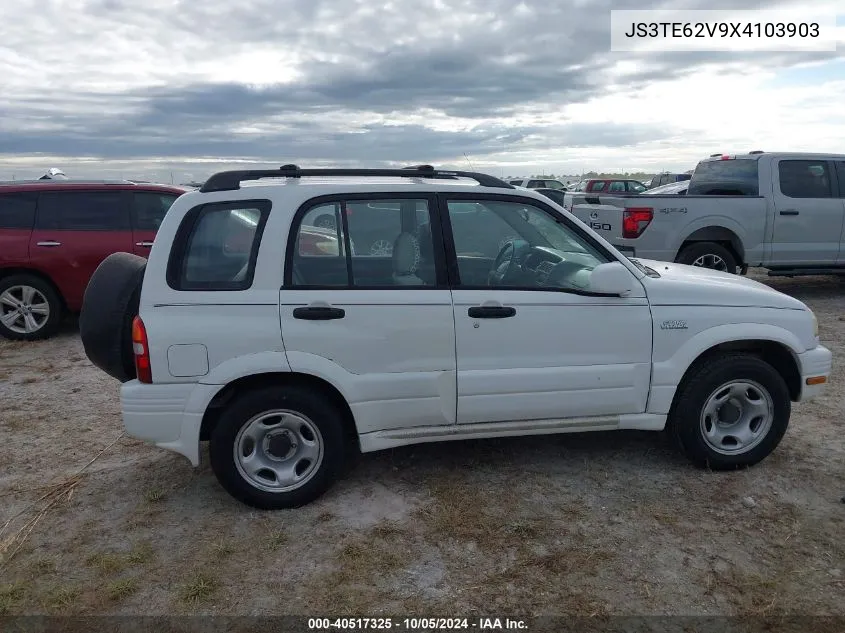 1999 Suzuki Grand Vitara Js VIN: JS3TE62V9X4103903 Lot: 40517325