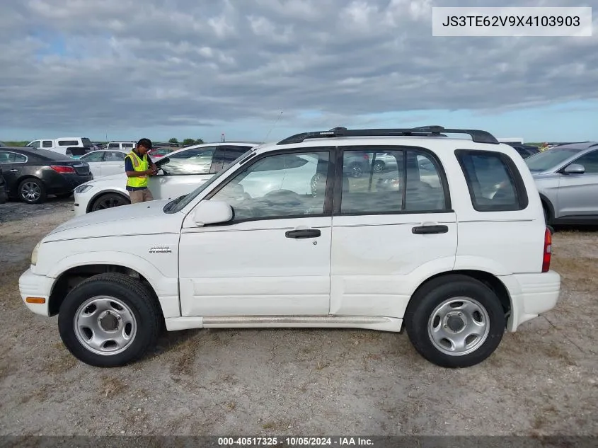 1999 Suzuki Grand Vitara Js VIN: JS3TE62V9X4103903 Lot: 40517325