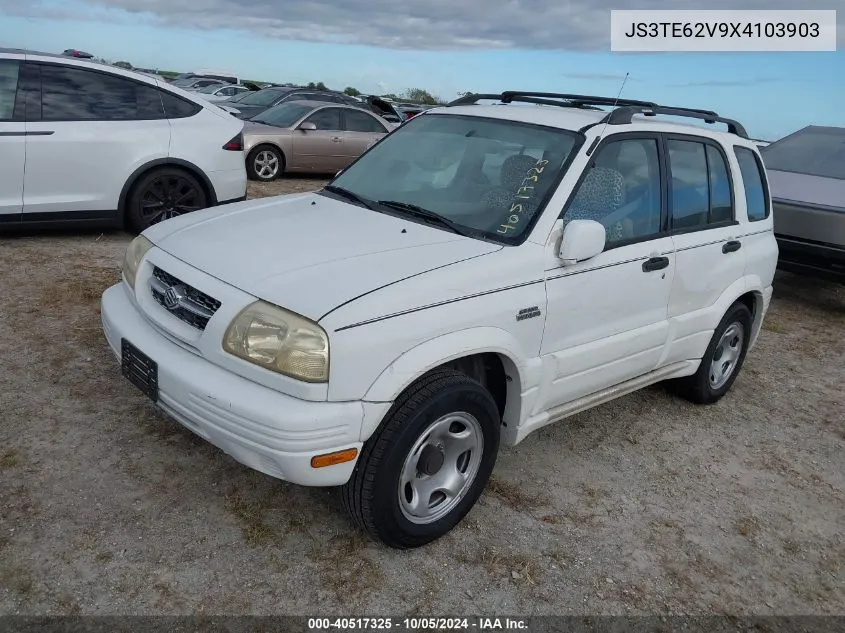 1999 Suzuki Grand Vitara Js VIN: JS3TE62V9X4103903 Lot: 40517325