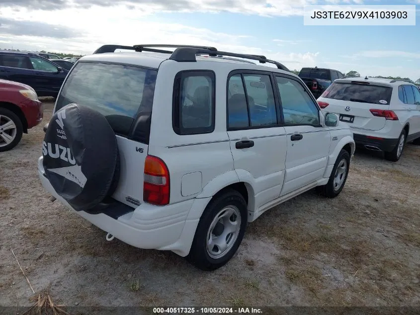 1999 Suzuki Grand Vitara Js VIN: JS3TE62V9X4103903 Lot: 40517325