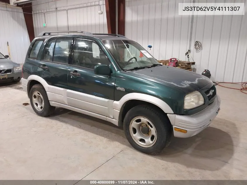 2000 Suzuki Grand Vitara Jlx/Jlx+/Limited VIN: JS3TD62V5Y4111307 Lot: 40800899