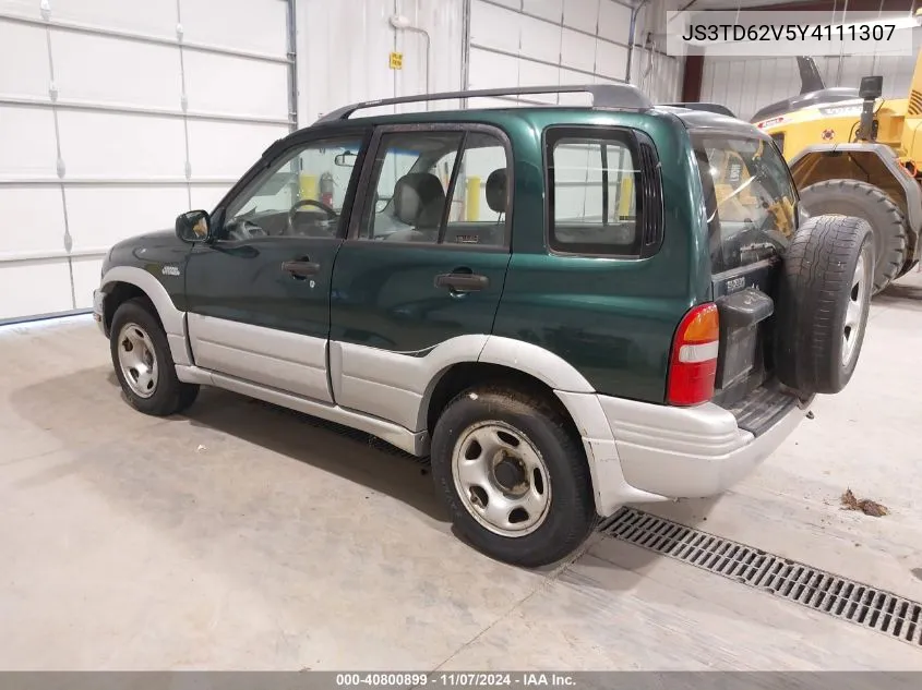 2000 Suzuki Grand Vitara Jlx/Jlx+/Limited VIN: JS3TD62V5Y4111307 Lot: 40800899