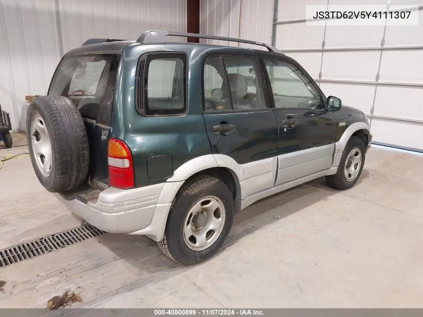 2000 Suzuki Grand Vitara Jlx/Jlx+/Limited VIN: JS3TD62V5Y4111307 Lot: 40800899