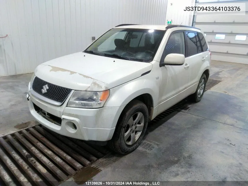 2006 Suzuki Grand Vitara Premium VIN: JS3TD943364103376 Lot: 12139826