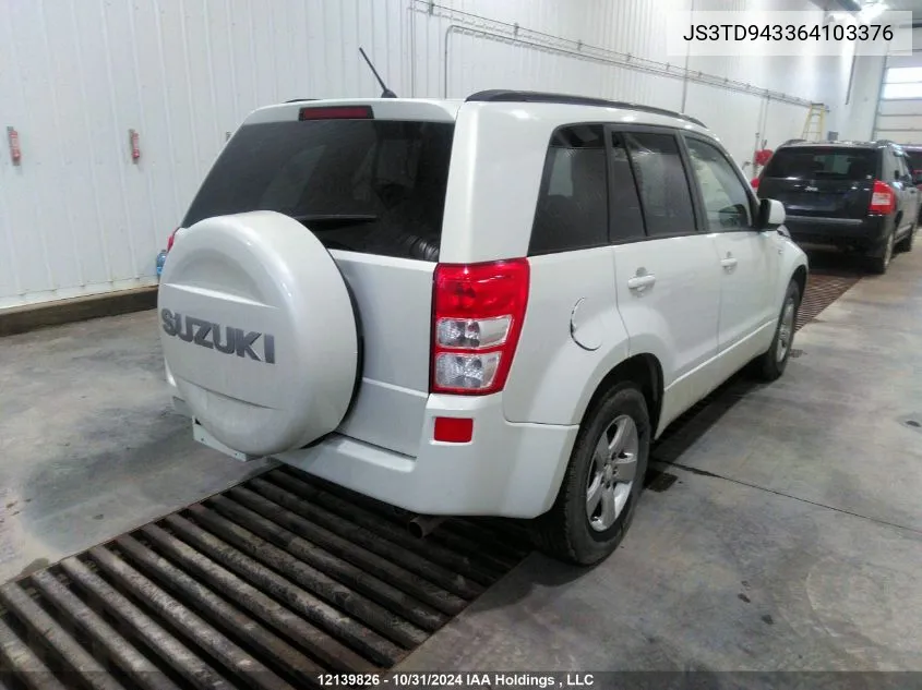 2006 Suzuki Grand Vitara Premium VIN: JS3TD943364103376 Lot: 12139826