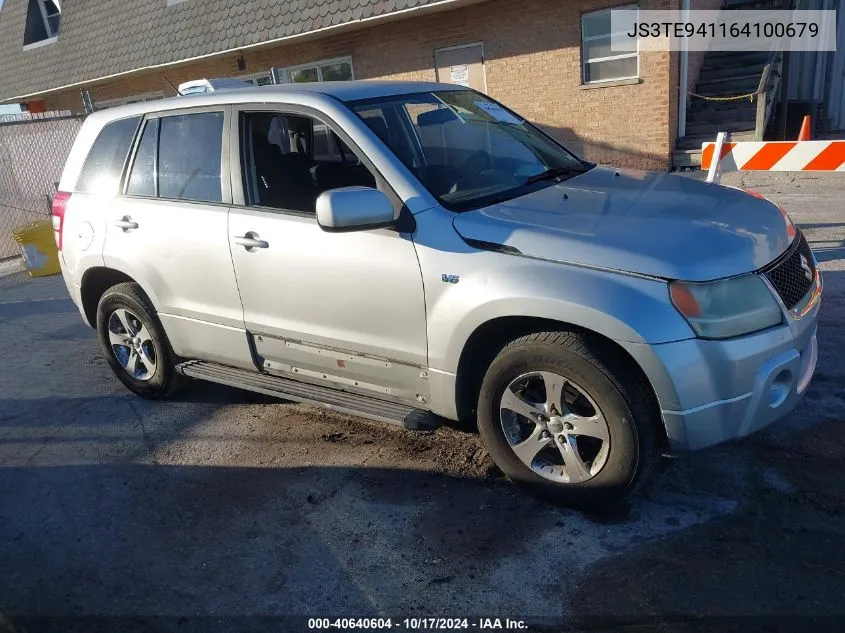 2006 Suzuki Grand Vitara VIN: JS3TE941164100679 Lot: 40640604