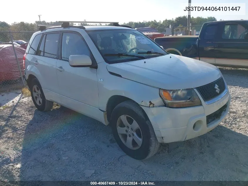 2006 Suzuki Grand Vitara Xsport VIN: JS3TD944064101447 Lot: 40657409