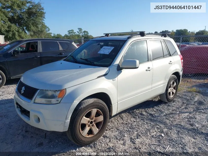 2006 Suzuki Grand Vitara Xsport VIN: JS3TD944064101447 Lot: 40657409