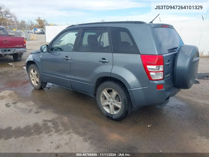 2006 Suzuki Grand Vitara Luxury VIN: JS3TD947264101329 Lot: 40786659