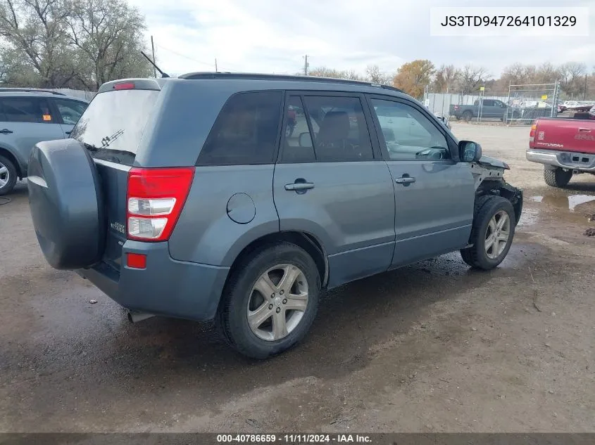 2006 Suzuki Grand Vitara Luxury VIN: JS3TD947264101329 Lot: 40786659