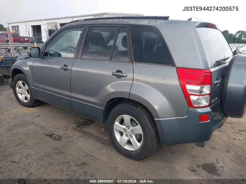 JS3TE944274200575 2007 Suzuki Grand Vitara Xsport