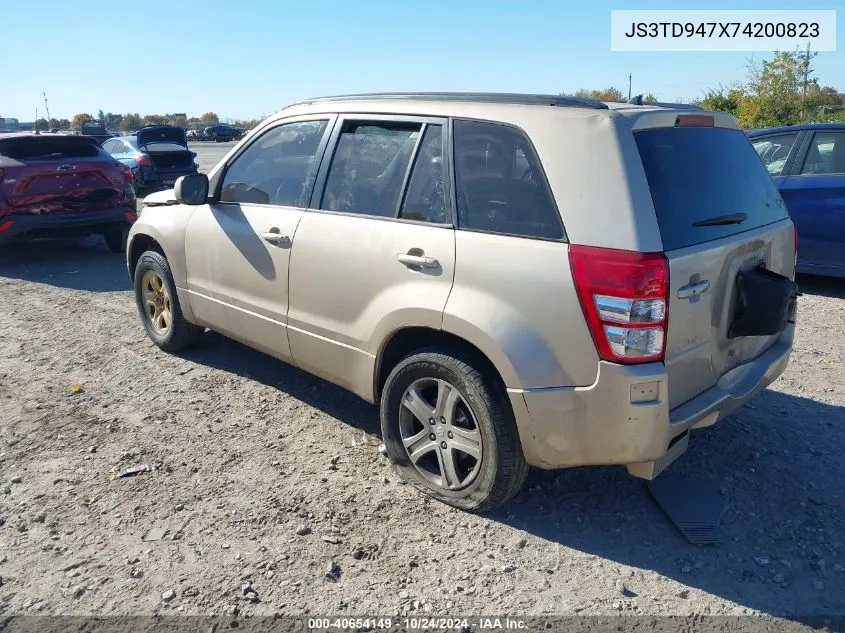 2007 Suzuki Grand Vitara Luxury VIN: JS3TD947X74200823 Lot: 40654149