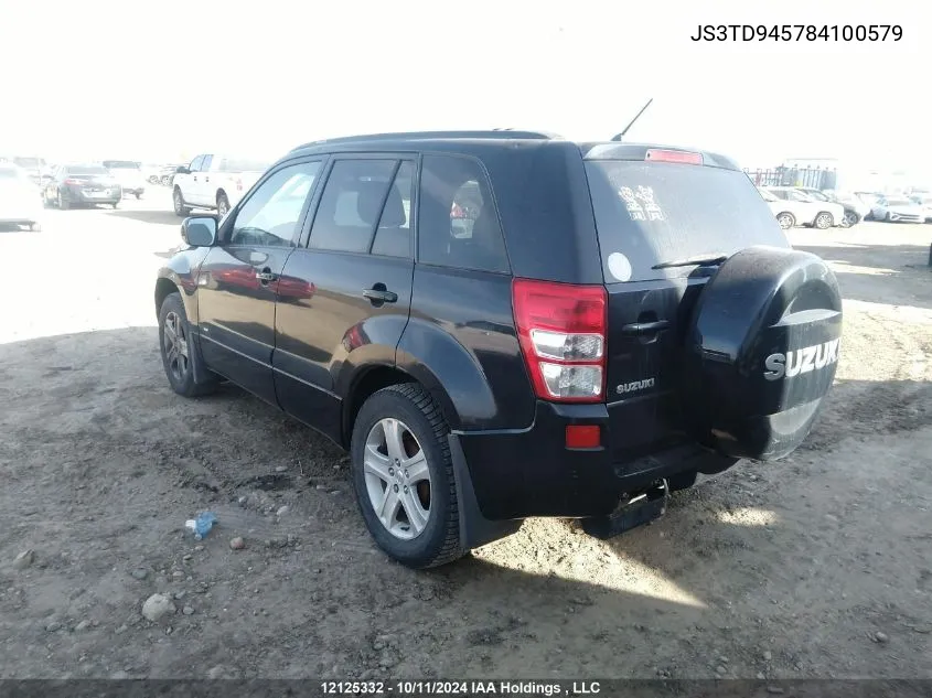 JS3TD945784100579 2008 Suzuki Grand Vitara