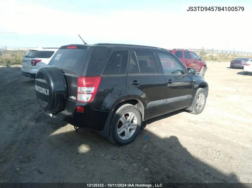 JS3TD945784100579 2008 Suzuki Grand Vitara