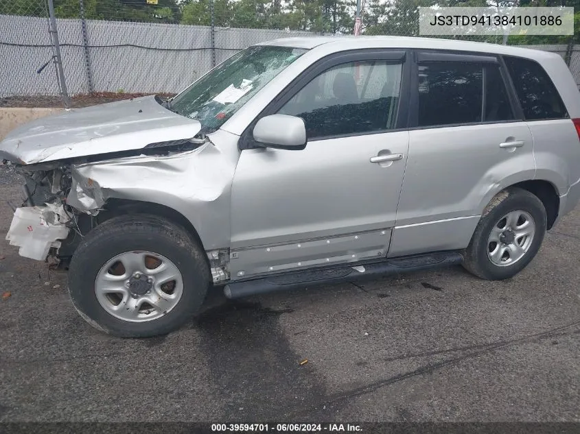 2008 Suzuki Grand Vitara VIN: JS3TD941384101886 Lot: 39594701