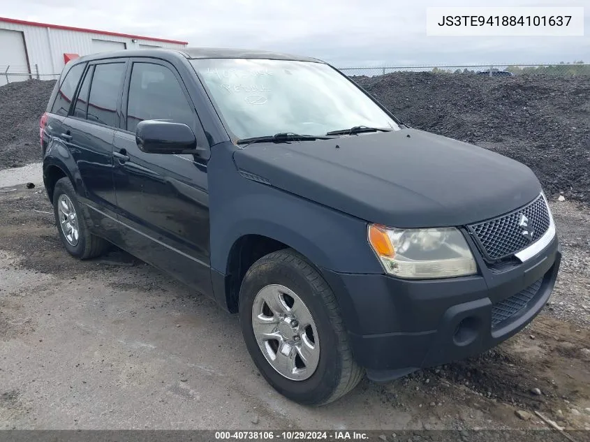 2008 Suzuki Grand Vitara Appearance/Appearance + VIN: JS3TE941884101637 Lot: 40738106