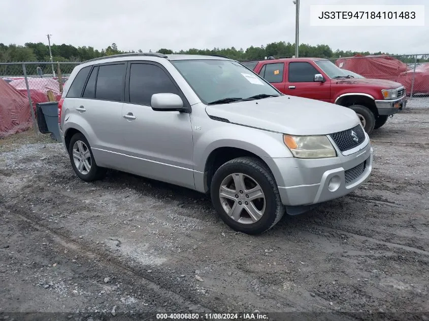 2008 Suzuki Grand Vitara Luxury VIN: JS3TE947184101483 Lot: 40806850