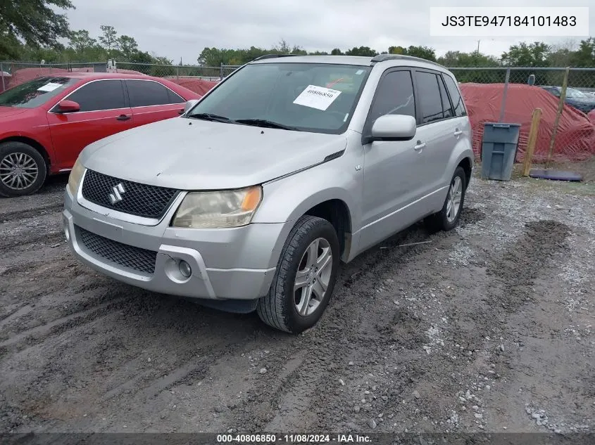 2008 Suzuki Grand Vitara Luxury VIN: JS3TE947184101483 Lot: 40806850