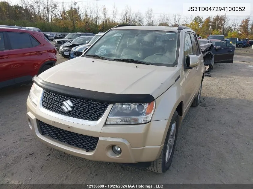 JS3TD047294100052 2009 Suzuki Grand Vitara