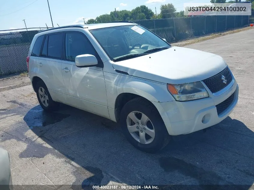 2009 Suzuki Grand Vitara Xsport VIN: JS3TD044294100302 Lot: 40023157