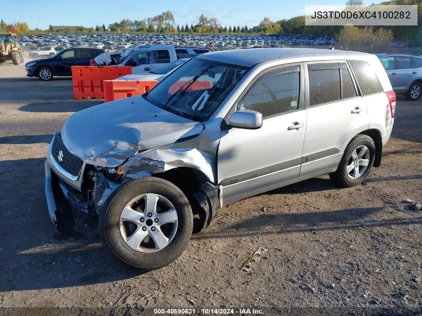 2012 Suzuki Grand Vitara Premium VIN: JS3TD0D6XC4100282 Lot: 40590631