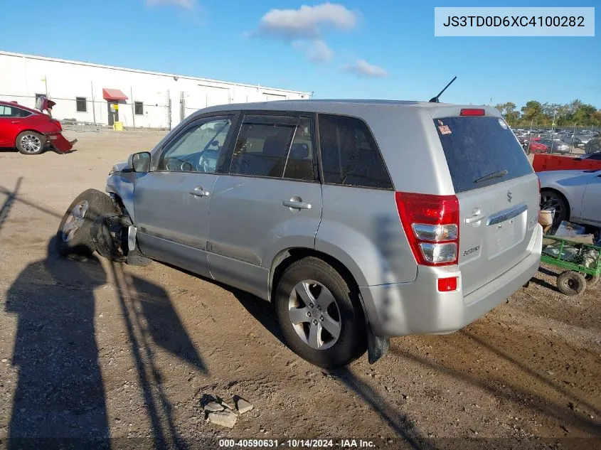 2012 Suzuki Grand Vitara Premium VIN: JS3TD0D6XC4100282 Lot: 40590631