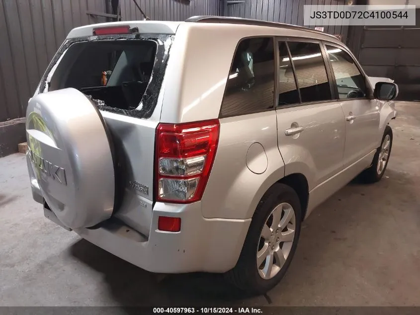 JS3TD0D72C4100544 2012 Suzuki Grand Vitara Limited