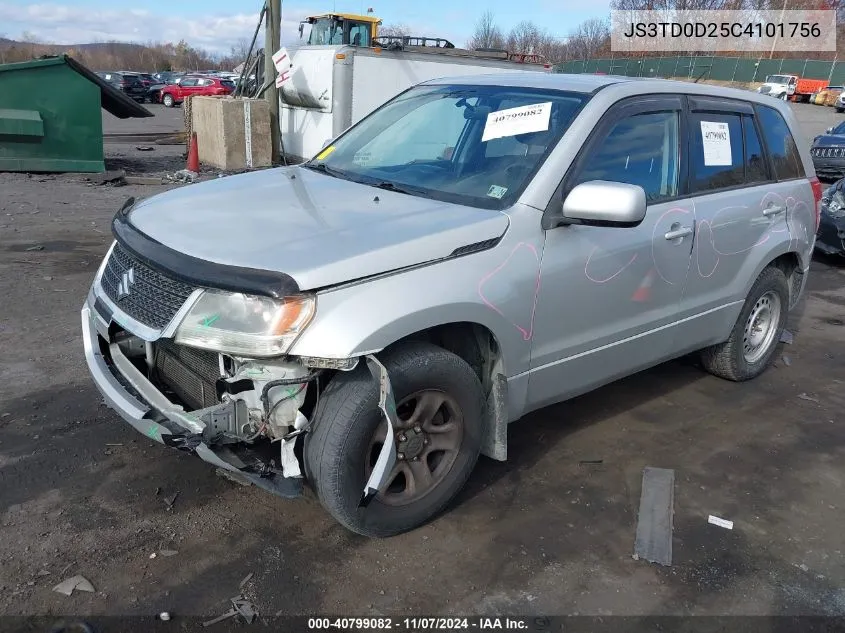 2012 Suzuki Grand Vitara Premium VIN: JS3TD0D25C4101756 Lot: 40799082