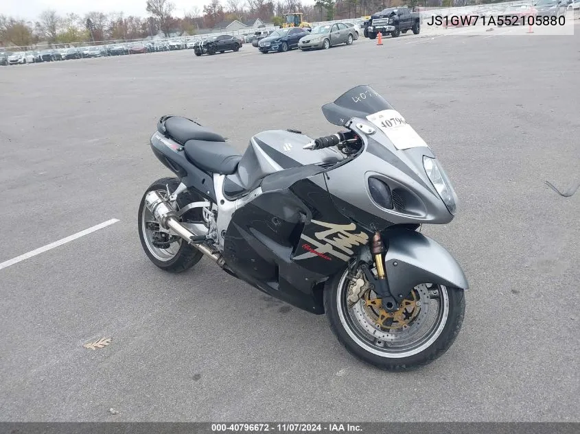 2005 Suzuki Gsx1300 Rk5 VIN: JS1GW71A552105880 Lot: 40796672