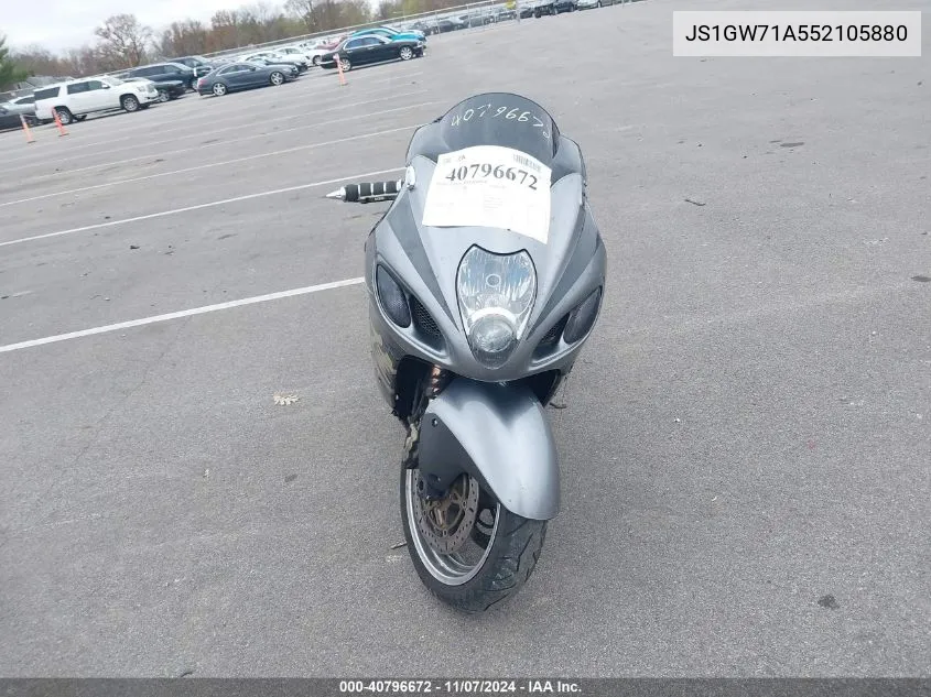 2005 Suzuki Gsx1300 Rk5 VIN: JS1GW71A552105880 Lot: 40796672